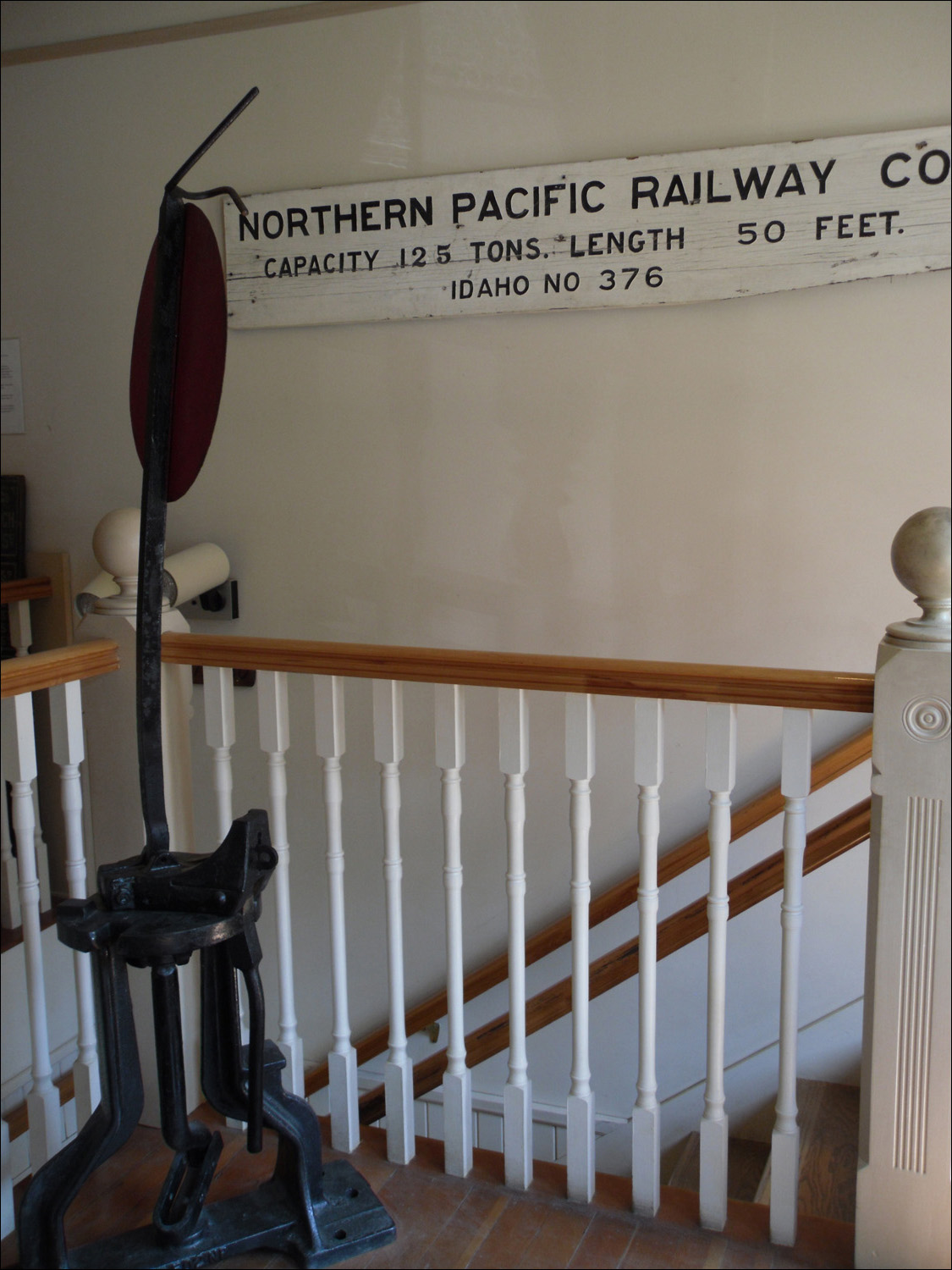 Wallace, ID-Northern Pacific Depot Railroad Museum-various displays